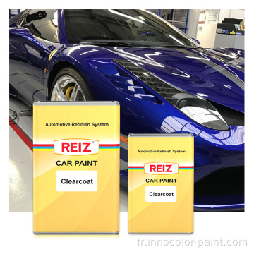 Reiz Brand High Gloss 2K Car Paint Automotive Lacquer Auto Clear Coat Car peinture pour les rayures
